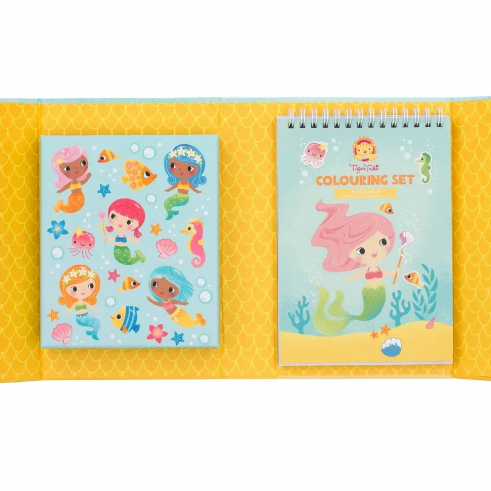 Set de coloriage sirènes