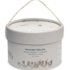 Set de cubes en bois Farm (34 pièces)