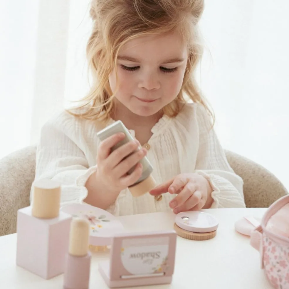 Set de maquillage en bois