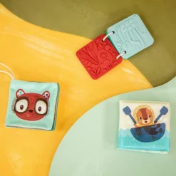 Set de naissance 3 livres sensoriels Jungle