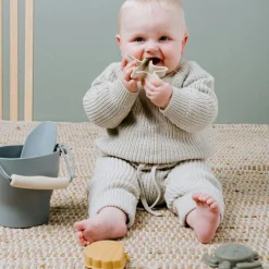 Set de plage gris (5 pièces)