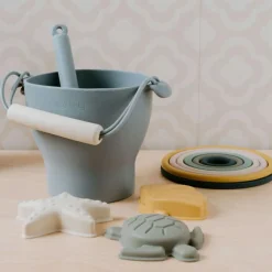 Set de plage gris (5 pièces)