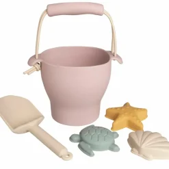 Set de plage rose (5 pièces)