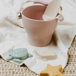 Set de plage rose (5 pièces)