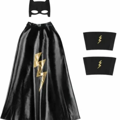 Set de superhero Noir (4-10 ans)