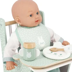 Set repas Zen en bois pour poupon