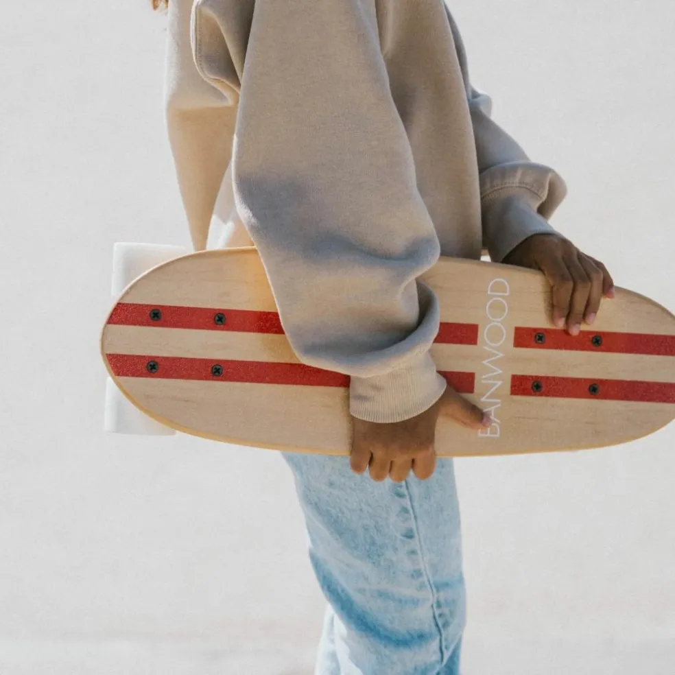 Skateboard rouge