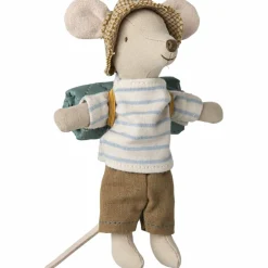 Souris de randonnée Grand frère à rayures bleues