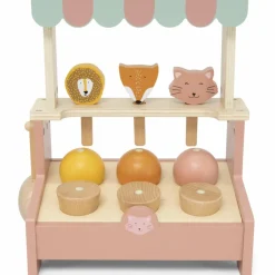 Stand de glaces en bois