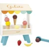 Stand de glaces en bois