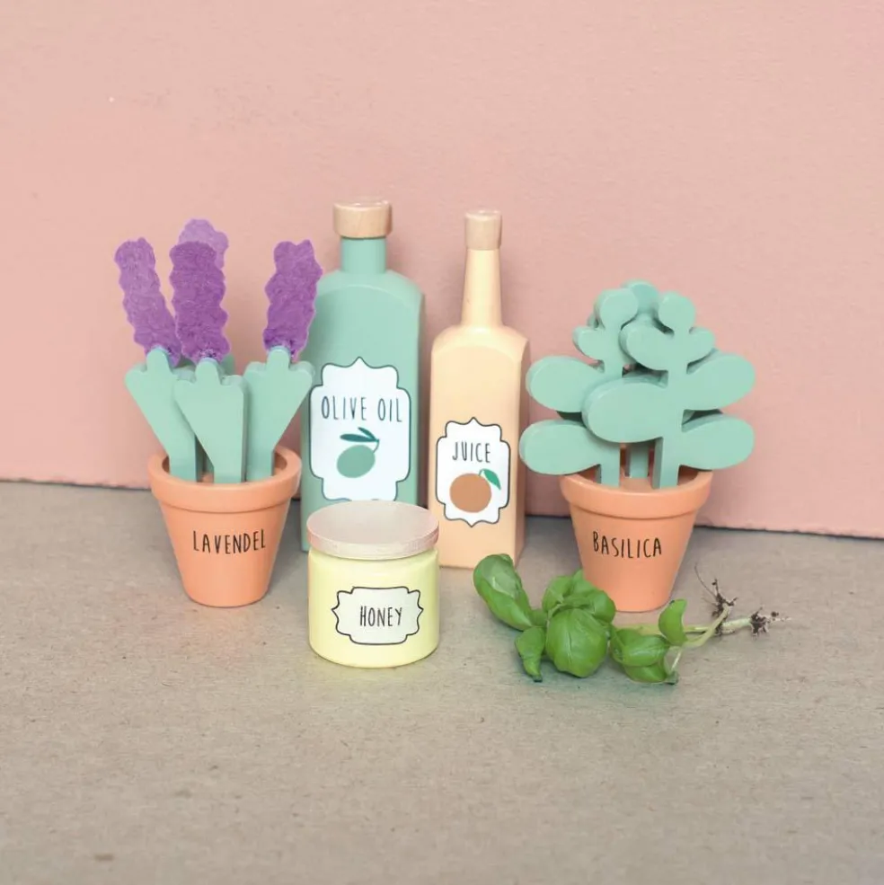 Stand de marché en bois