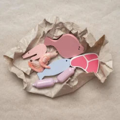 Stand de marché en bois