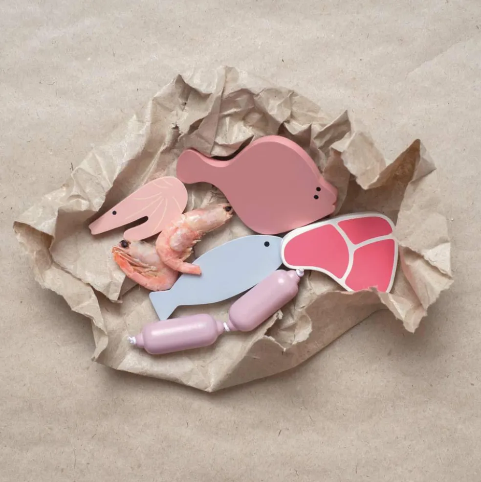 Stand de marché en bois