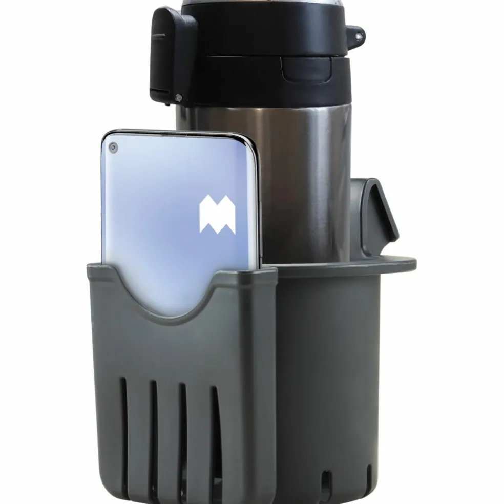 Support gobelet et téléphone pour tricycle évolutif