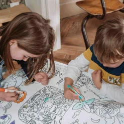 Table à colorier Coloritable modèle Savane