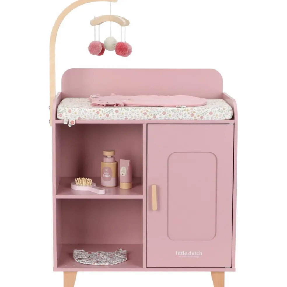 Table à langer pour poupée en bois