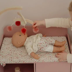 Table à langer pour poupée en bois