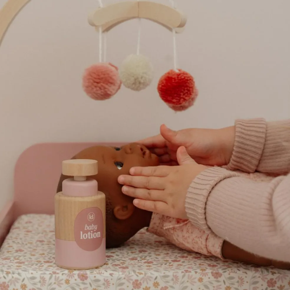 Table à langer pour poupée en bois