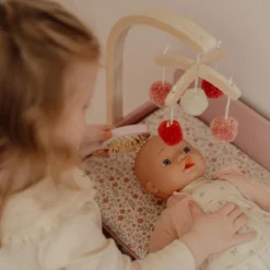 Table à langer pour poupée en bois