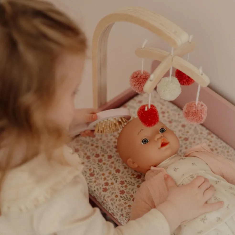 Table à langer pour poupée en bois