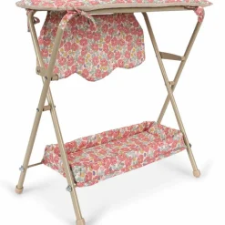 Table à langer pour poupée Rose anglaise