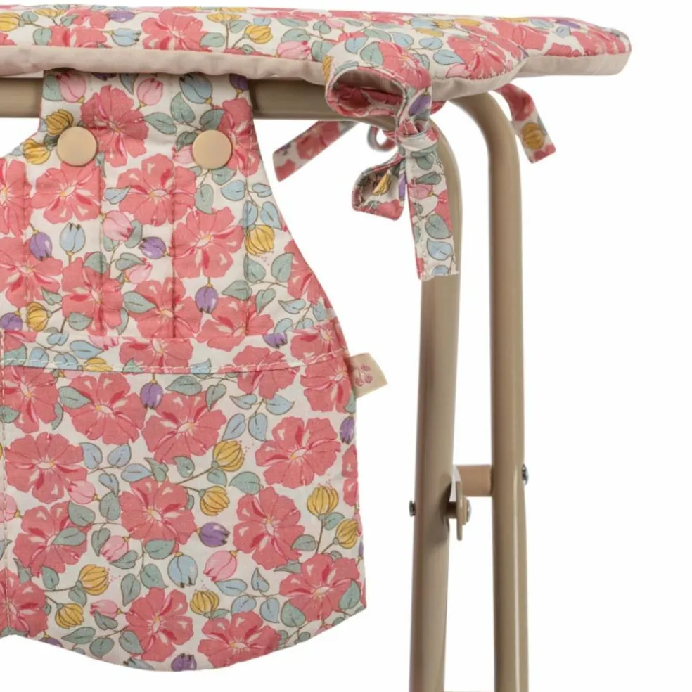 Table à langer pour poupée Rose anglaise