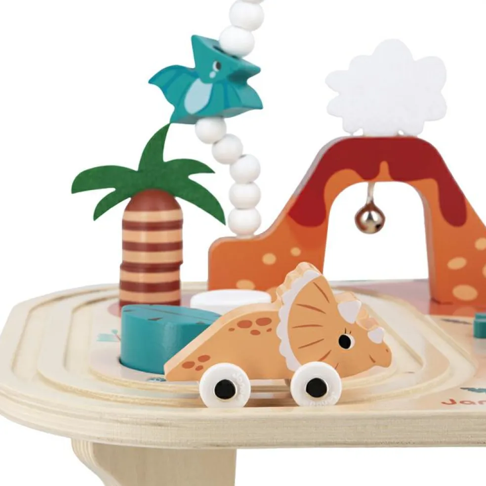 Table d'activités en bois Dino