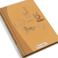 Tablette à dessin KIDYDRAW-MINI Animaux orange