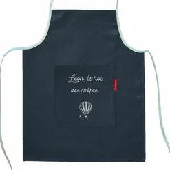 Tablier enfant Bleu pétrole (personnalisable)