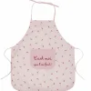 Tablier enfant en coton enduit Cerise (3-6 ans)