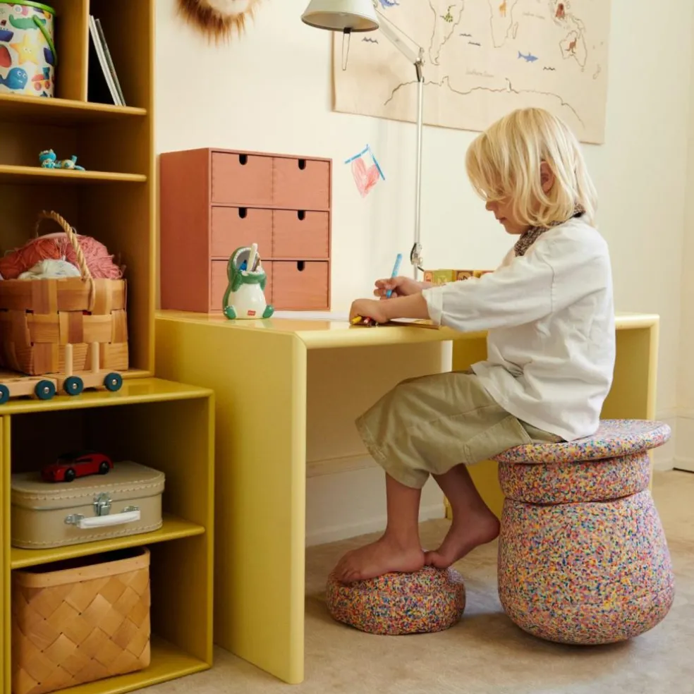 Tabouret modulaire Dynamic small super confetti