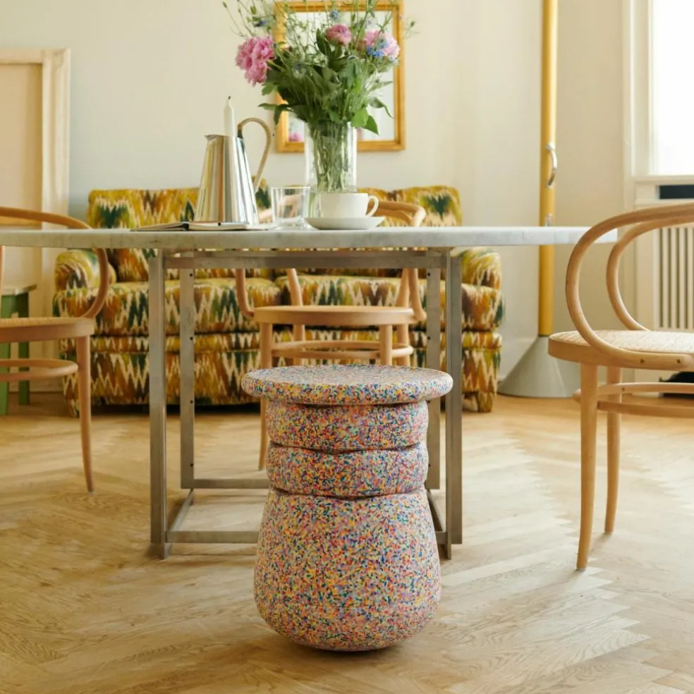 Tabouret modulaire Dynamic all super confetti