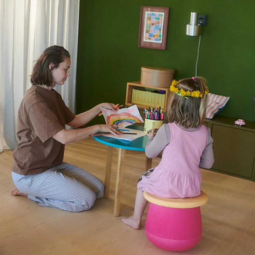 Tabouret modulaire Dynamic small flowers