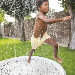 Tapis de glisse arroseur Léopard beige