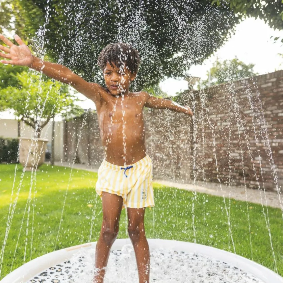 Tapis de glisse arroseur Léopard beige