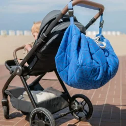 Tapis de jeu 2 en 1 Noomad Organic Soft Puce et Pilou Moulin Roty