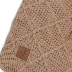 Tapis de jeu Check Knit Biscuit (75 x 95 cm)