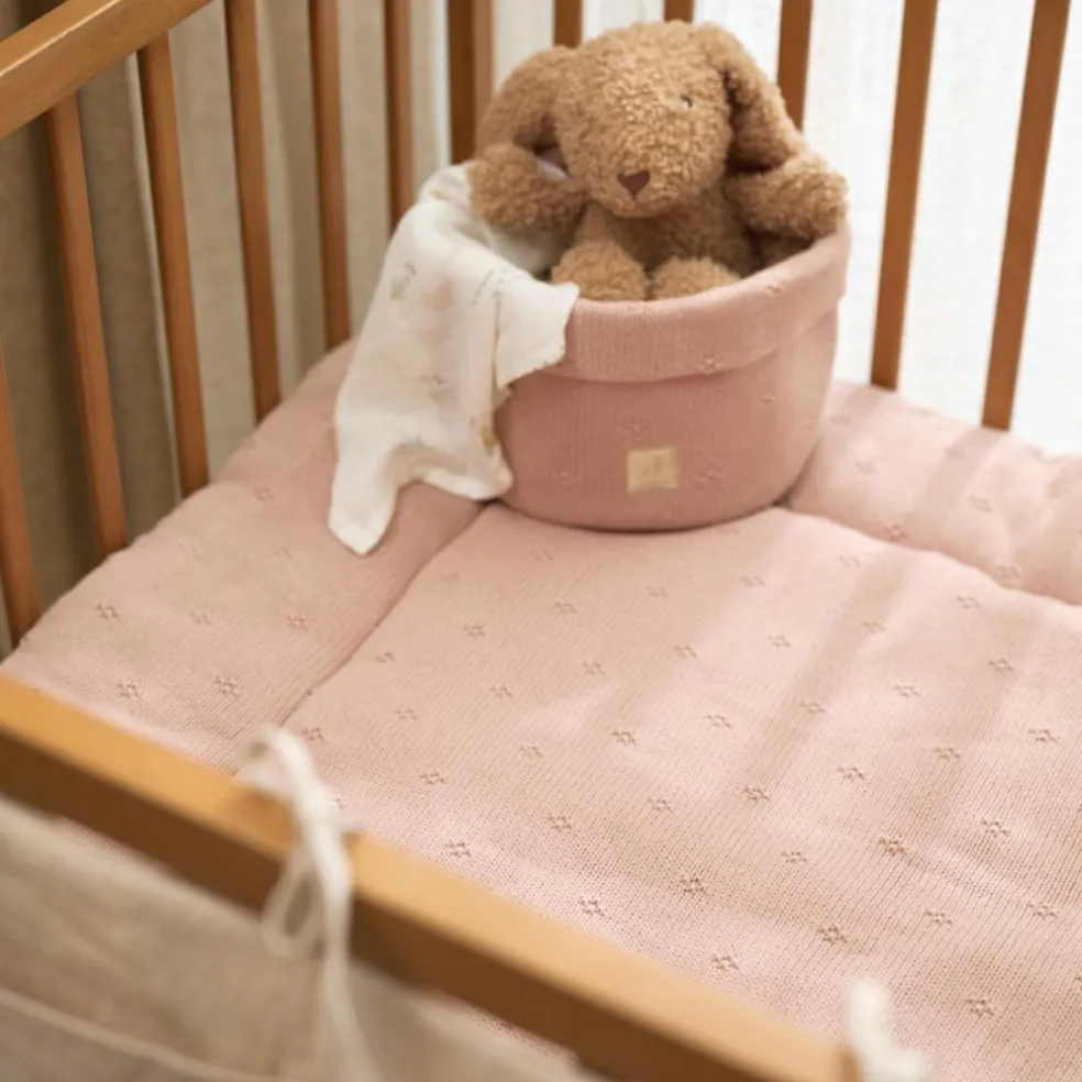 Tapis de jeu Cosy Knit Wild Rose (75 x 95 cm)