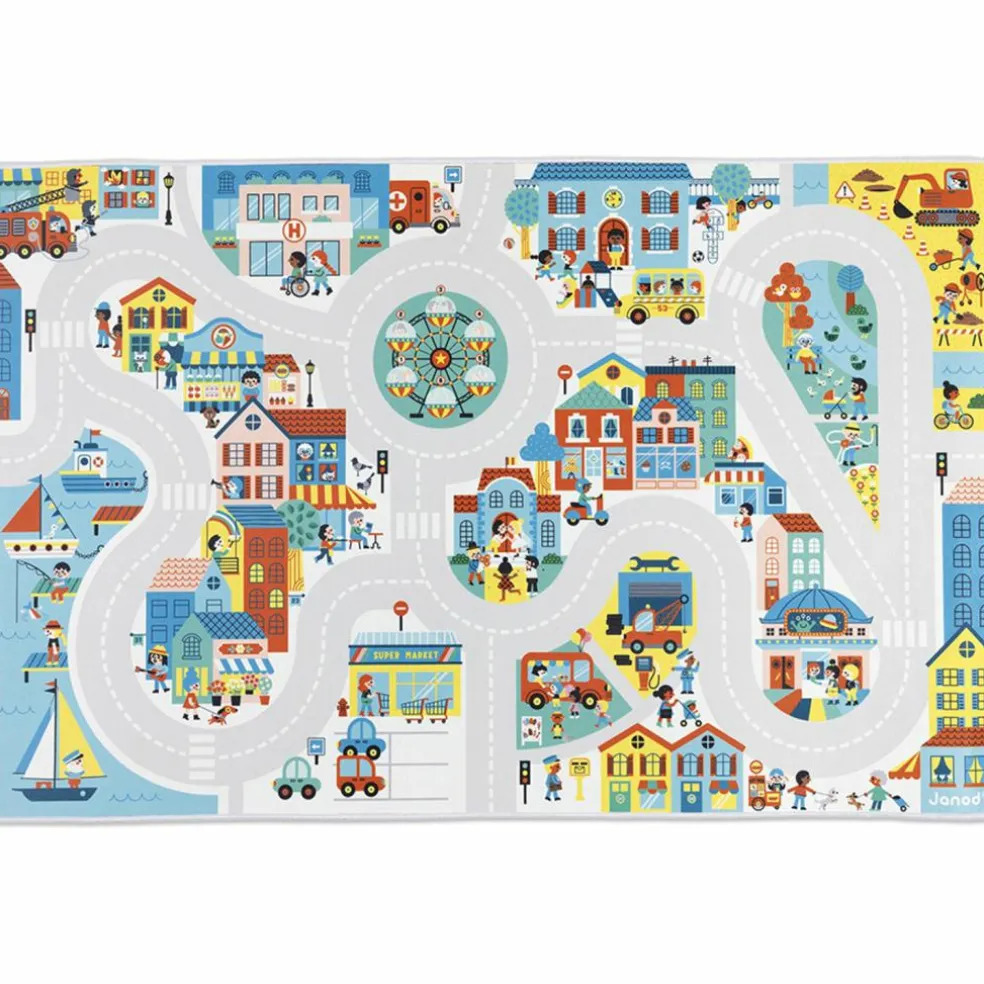 Tapis de jeu Cross Roads Tapis Ville (120 x 78 cm)