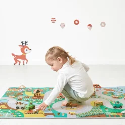 Tapis de jeu Cross Roads Campagne (120 x 78 cm)