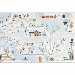Tapis de jeu Cross Roads La Vallée Blanche (120 x 78 cm)