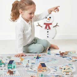 Tapis de jeu Cross Roads La Vallée Blanche (120 x 78 cm)