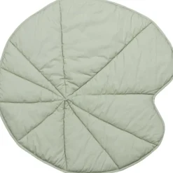 Tapis de jeu en coton bio Nénuphar Olive (95 cm)