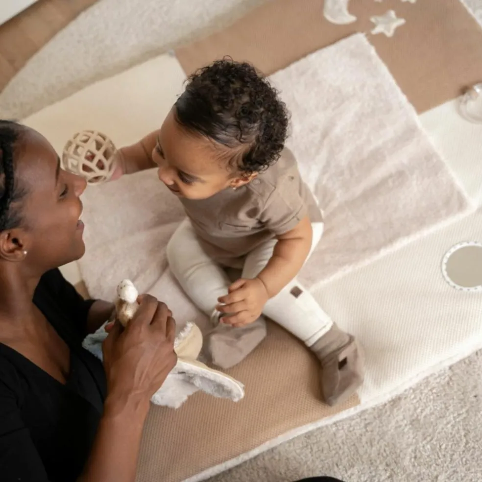 Tapis de jeu Heaven Clay-Warm Linen (75 x 95 cm)