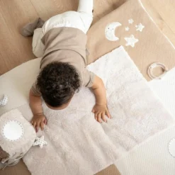 Tapis de jeu Heaven Clay-Warm Linen (75 x 95 cm)