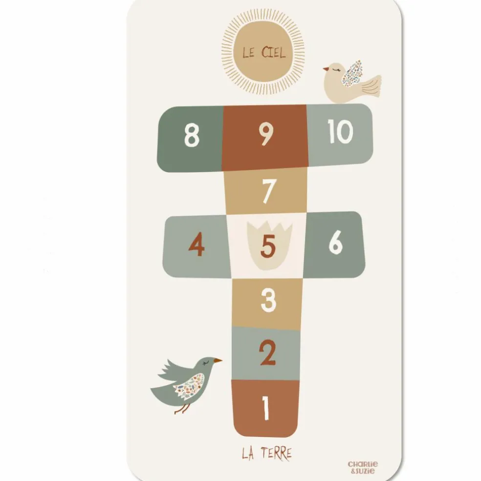 Tapis de jeu marelle Lili Rose