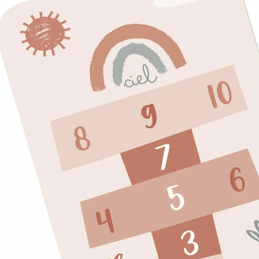 Tapis de jeu Nomade Marelle Sofia