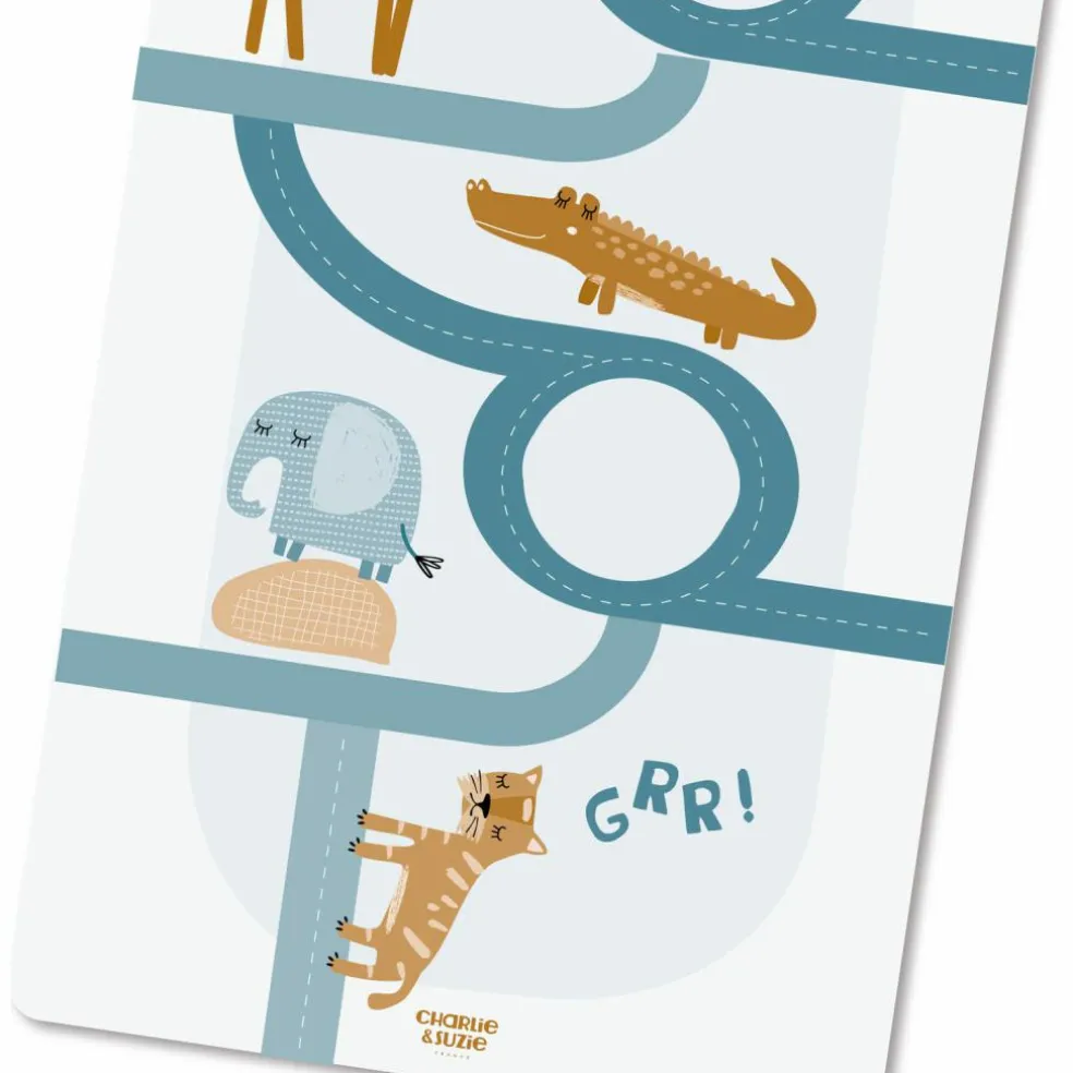 Tapis de jeu nomade Routes Isidore