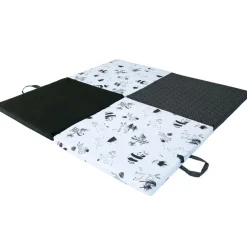 Tapis de jeu pliable 3 en 1 Black & white experience