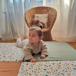 Tapis de jeu pliable Terrazzo (120 x 120 cm)